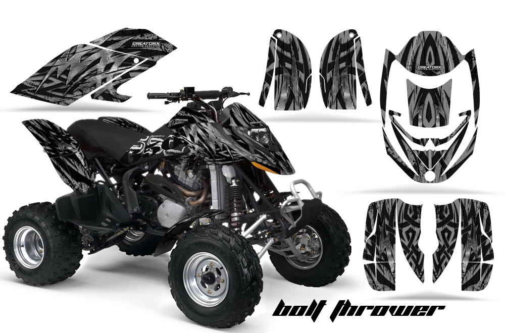 Can-Am DS650 Graphics Kit Bolt Thrower Silver BB